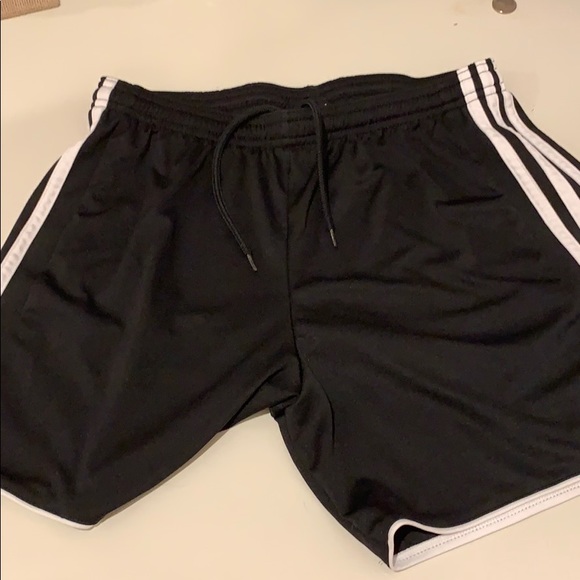 black soccer/basketball shorts - Picture 1 of 3